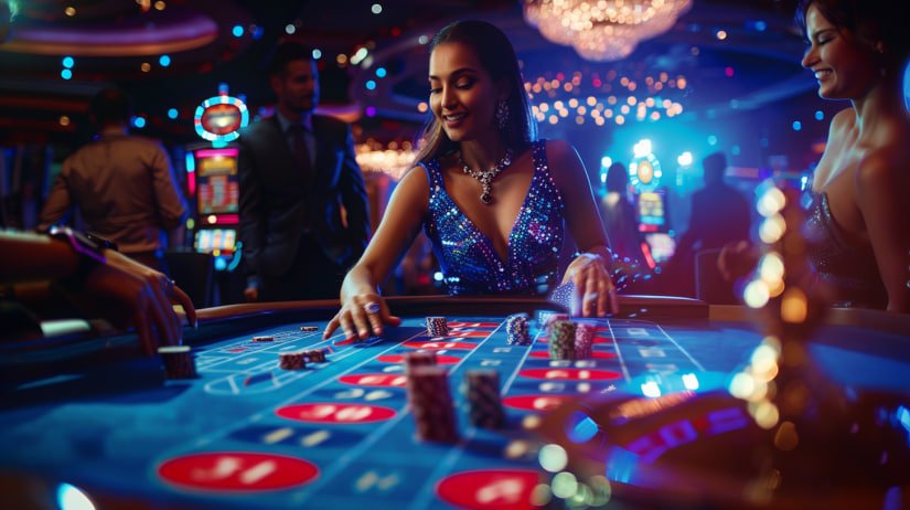 Video slot game reels with bonus features on mobile browser
